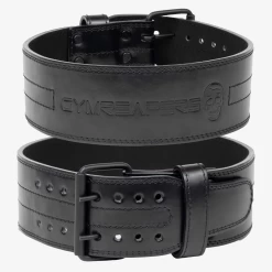 6mm Weightlifting Belt -Gymreapers Sale Shop 6mm belt black stacked