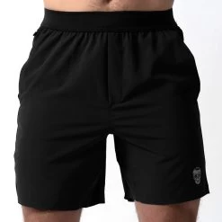 Performance Shorts -Gymreapers Sale Shop 7 inch black front
