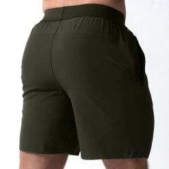 Performance Shorts - OD Green 18 Performance Shorts - OD Green -Gymreapers Sale Shop 7 inch green back