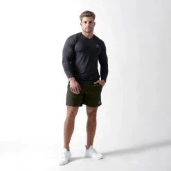 Performance Shorts - OD Green 19 Performance Shorts - OD Green -Gymreapers Sale Shop 7 inch green full