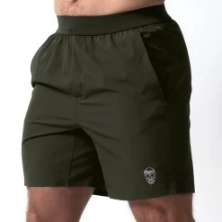 Performance Shorts - OD Green 17 Performance Shorts - OD Green -Gymreapers Sale Shop 7 inch green side