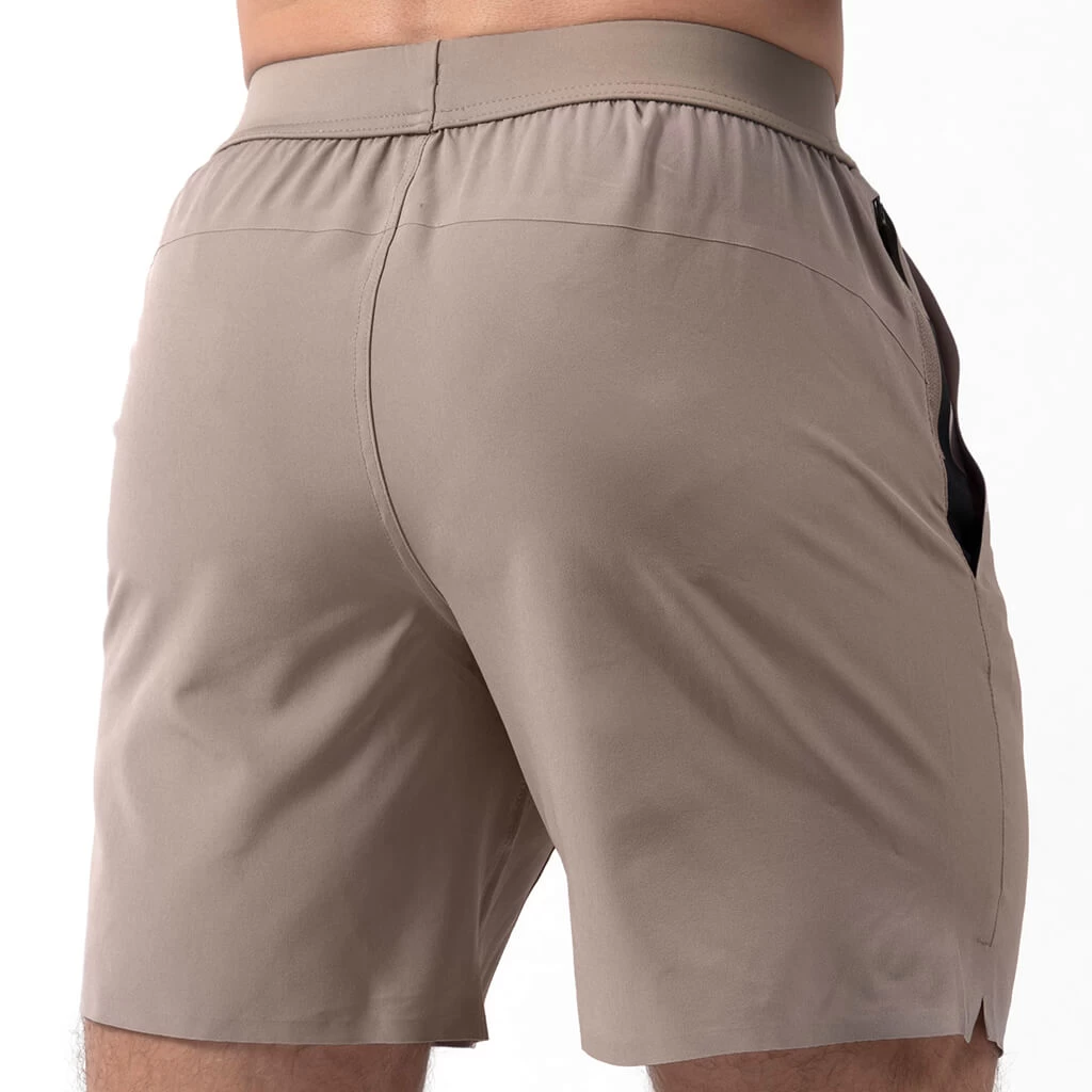 Performance Shorts - Taupe 9 Performance Shorts - Taupe - Image 7