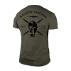 7.62 Machine Fighter Tee - Military Green 1 7.62 Machine Fighter Tee - Military Green -Gymreapers Sale Shop 762 tee back green 0c759928 6217 4cd7 b260 e53bba7581be