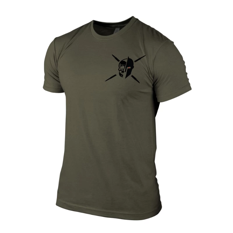 7.62 Machine Fighter Tee - Military Green 4 7.62 Machine Fighter Tee - Military Green - Image 2