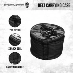 Gymreapers Weightlifting Belt | 7mm Leather Back Support -Gymreapers Sale Shop 7mm lifting belt details 2
