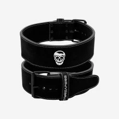 10MM Single Prong Belt - Black/White