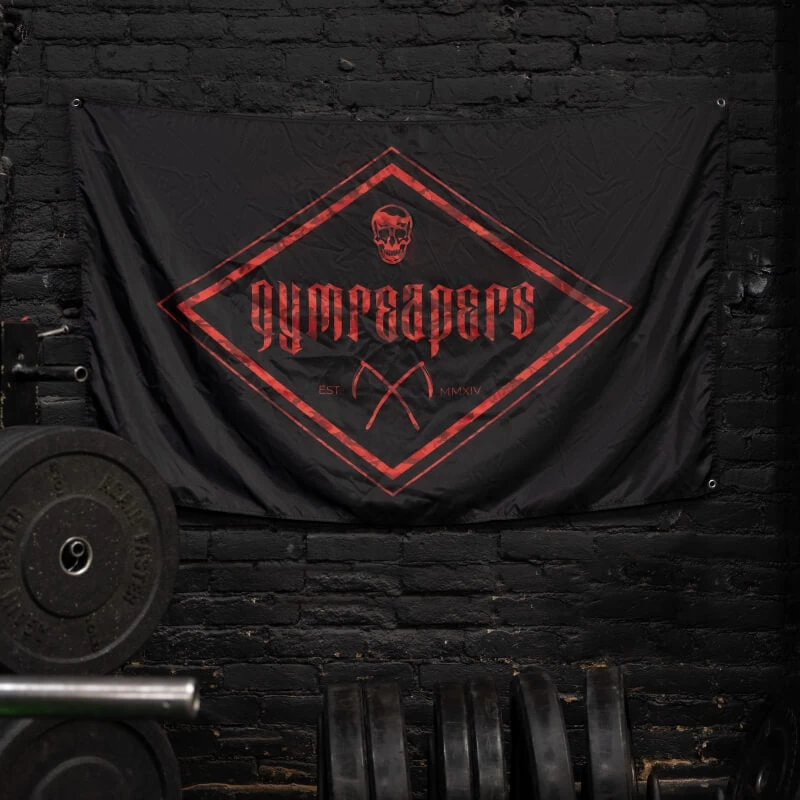 Reaper Diamond Gym Flag - Red Camo 3 Reaper Diamond Gym Flag - Red Camo