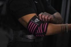 Gymreapers Elbow Wraps - Pink -Gymreapers Sale Shop ElbowWrap Pink 1