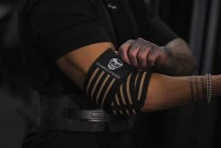 Gymreapers Elbow Wraps - Tan -Gymreapers Sale Shop ElbowWrap Tan 1