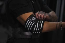Gymreapers Elbow Wraps - Gray -Gymreapers Sale Shop ElbowWrap White 1