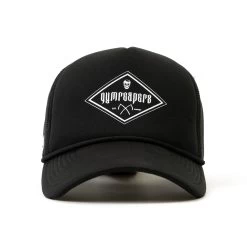 Diamond Foam Trucker Hat -Gymreapers Sale Shop FoamTrucker Black Front 5000x ee244376 bc9b 4ceb a08e 6de58d6bded9