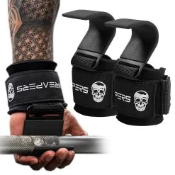 Gymreapers Lifting Hooks - Black