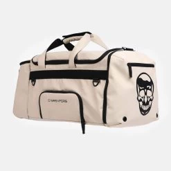 Gymreapers Gravestone Duffle - Desert Sand -Gymreapers Sale Shop Gravestone Duffle sand side skull