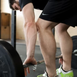 Adhesive Weightlifting Tape - Black -Gymreapers Sale Shop GymreapersAdhesiveTape InUse 1