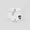 Mesh Training Shorts - White/Balboa 1 Mesh Training Shorts - White/Balboa -Gymreapers Sale Shop Mesh Short White balboa Front