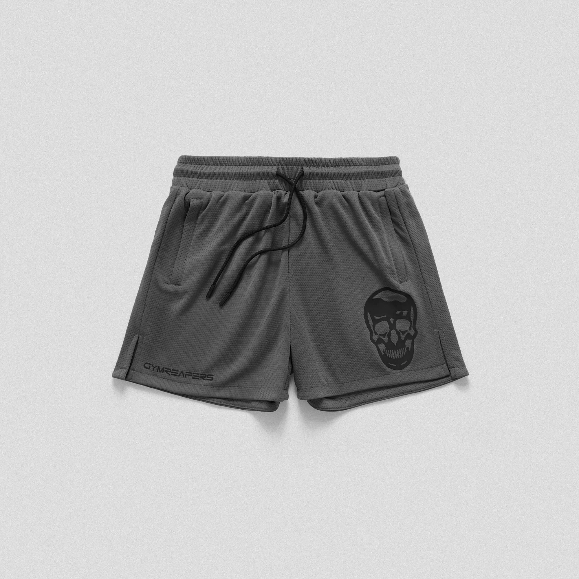 Mesh Training Shorts - Charcoal 3 Mesh Training Shorts - Charcoal