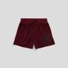 Mesh Training Shorts - Burgundy -Gymreapers Sale Shop Mesh shorts Burgundy Front