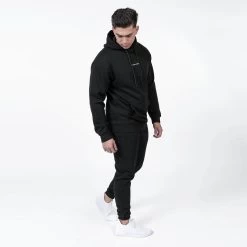 Ascend Mockneck Hoodie - Black/White 7 Ascend Mockneck Hoodie - Black/White -Gymreapers Sale Shop PHO04423