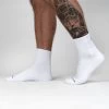 Quarter Socks - White -Gymreapers Sale Shop PHO09506