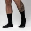 Crew Socks - Black -Gymreapers Sale Shop PHO09667 1