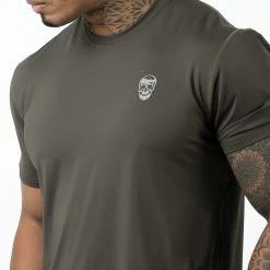 Performance Short Sleeve Shirt - OD Green 8 Performance Short Sleeve Shirt - OD Green -Gymreapers Sale Shop Performance Short Sleeve OD Green front Detail