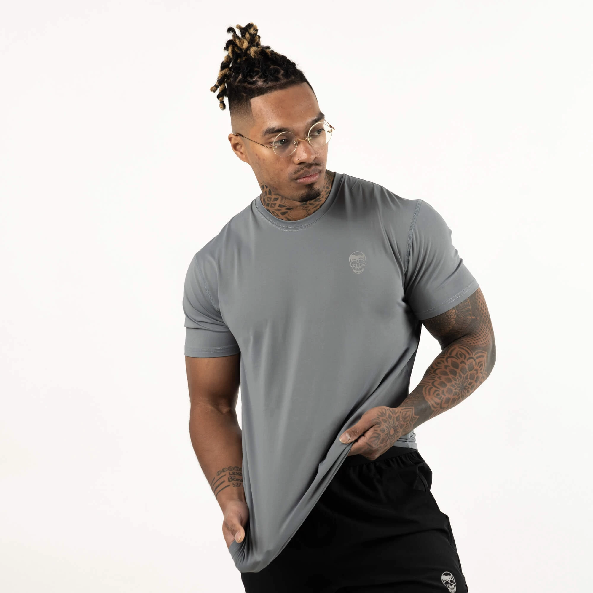 Performance Short Sleeve Shirt - Steel 4 Performance Short Sleeve Shirt - Steel - Image 2