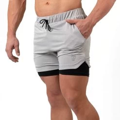React Training Shorts - Slate -Gymreapers Sale Shop RTS SLT 4