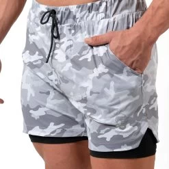 React Training Shorts - White Camo 11 React Training Shorts - White Camo -Gymreapers Sale Shop RTS WC 2