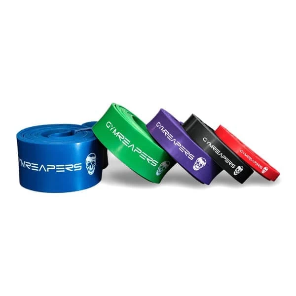 Gymreapers Resistance Bands - Blue (65-175 Lbs) 4 Gymreapers Resistance Bands - Blue (65-175 Lbs) - Image 2