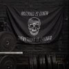 Skull Mantra Gym Flag -Gymreapers Sale Shop SkullMantraFlag Camo