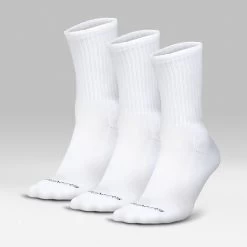 Crew Socks - White -Gymreapers Sale Shop White ThreePack Crew
