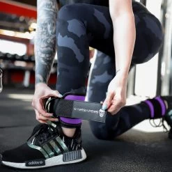 Gymreapers Ankle Straps - Purple (Pair) -Gymreapers Sale Shop ankle straps purple life style