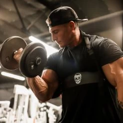 Gymreapers Arm Blaster - Black -Gymreapers Sale Shop arm blaster black