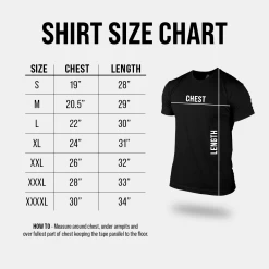 Gymreapers Iron Tee - Black/White 7 Gymreapers Iron Tee - Black/White -Gymreapers Sale Shop basic and graphic shirt size guide 5711fc59 cef7 49bc 9810 222fbbf4d27c