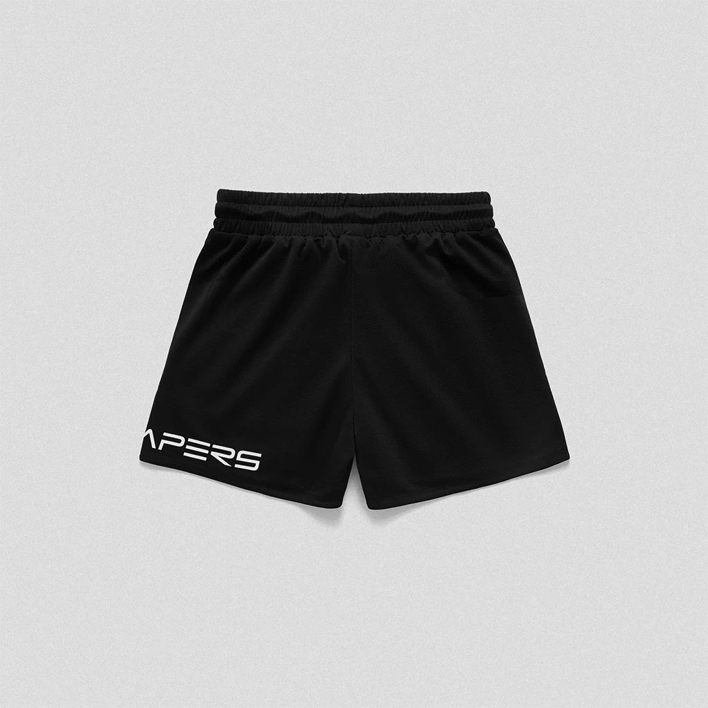 Core Mesh Training Shorts - Black/White 4 Core Mesh Training Shorts - Black/White - Image 2
