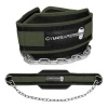 Gymreapers Dip Belt - Ranger Green -Gymreapers Sale Shop dip belt green duo