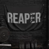 REAPER Gym Flag - Black/White -Gymreapers Sale Shop flag white reaper