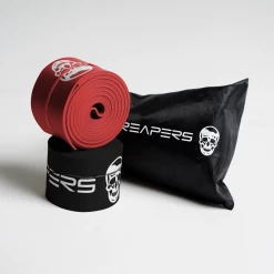 Floss Bands - 2 Pack (Black/Red) 9 Floss Bands - 2 Pack (Black/Red) -Gymreapers Sale Shop floss band black red full