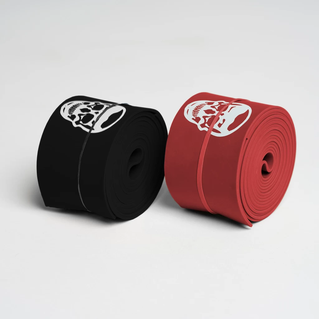 Floss Bands - 2 Pack (Black/Red) 4 Floss Bands - 2 Pack (Black/Red) - Image 2