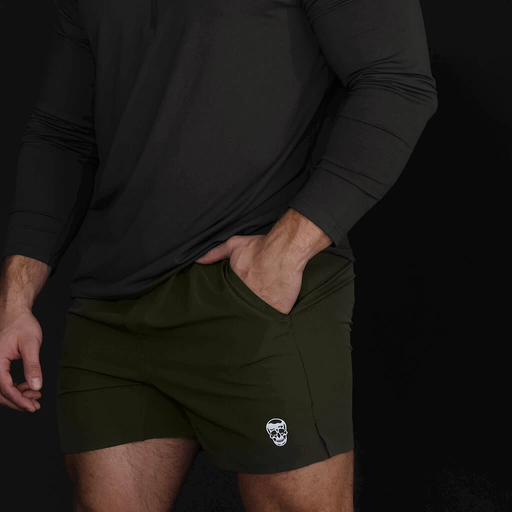 Performance Shorts - OD Green 7 Performance Shorts - OD Green - Image 5