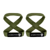 Figure 8 Lifting Straps - OD Green 2 Figure 8 Lifting Straps - OD Green -Gymreapers Sale Shop greenstraps