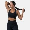 Harmony Bra - Black -Gymreapers Sale Shop harmony bra black front