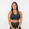 Heritage Bra - Charcoal -Gymreapers Sale Shop heritage bra charcoal