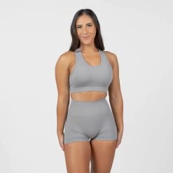 Legacy Shorts - Overcast -Gymreapers Sale Shop heritage bra front overcast c9a9ef4d 203f 4b04 ad21 41d14a96d12c