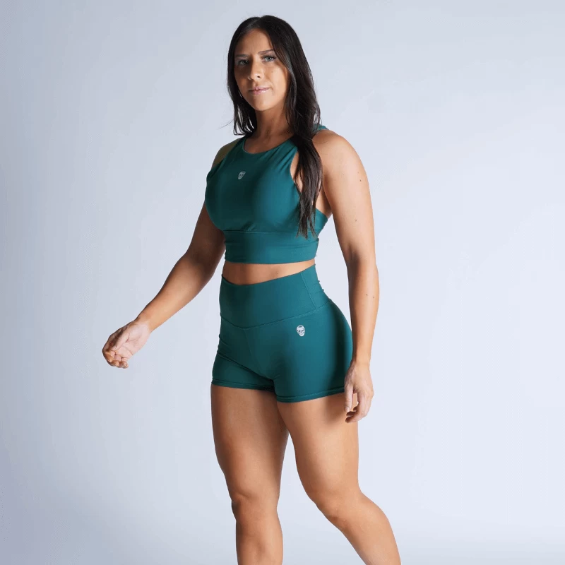 Revive High Neck Bra - Emerald 6 Revive High Neck Bra - Emerald - Image 4