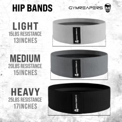 Hip Bands - 3 Pack -Gymreapers Sale Shop hip bands stack graphic sizes