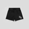Initial Shorts - Black/White