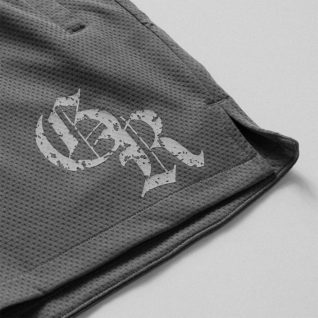 Initial Shorts - Charcoal 5 Initial Shorts - Charcoal - Image 3