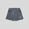 Initial Shorts - Faded Blue 2 Initial Shorts - Faded Blue -Gymreapers Sale Shop initial mesh shorts faded blue front