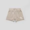 Initial Shorts - Khaki -Gymreapers Sale Shop initial mesh shorts khaki front